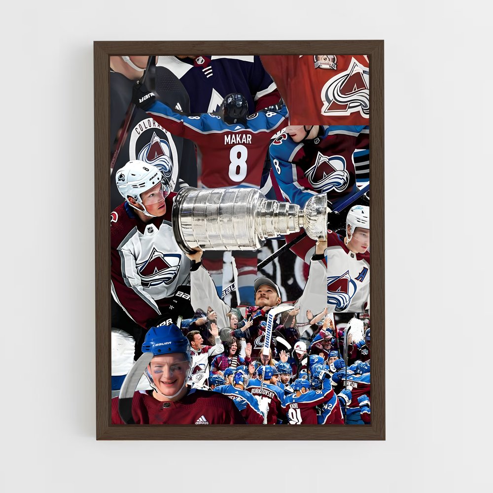 Poster Victoire Avalanche – affiche Hockey sur glace (vue 5)